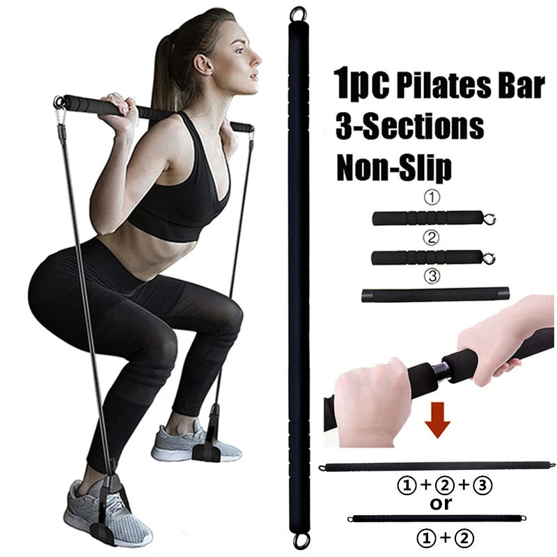 🍑 Sculpt Your Silhouette: The Fitness Booty Resistance Elastic Band & Harness Set