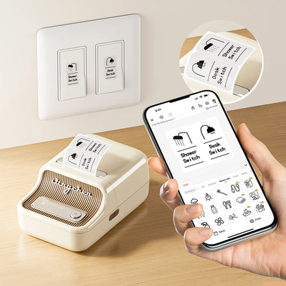 🏷️ The Vintage Organizer: NiiMbot B21 Wireless Thermal Label Maker