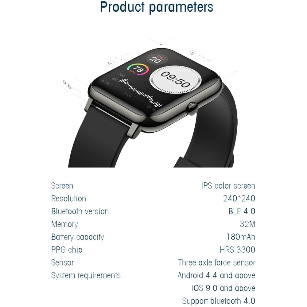 ⌚ Your Life, Connected and Counted: The New Remind Smart Watch & Fitness Tracker