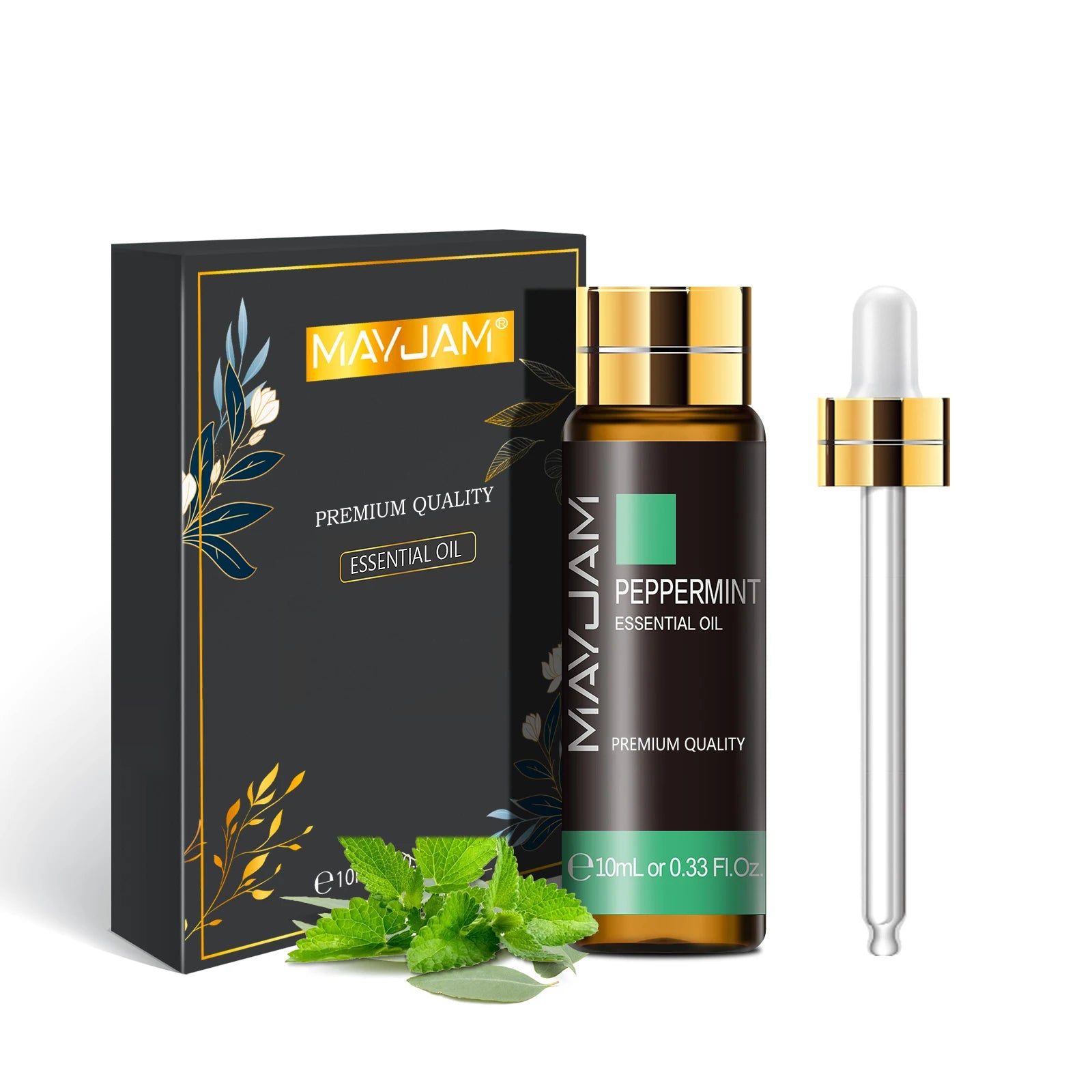 🌸 Breathe in Serenity: MAYJAM 10ml Essential Oil with Dropper