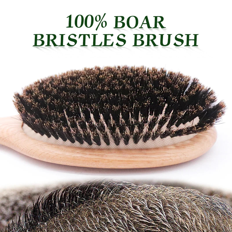 Boar Bristle Hair Detangled Brush