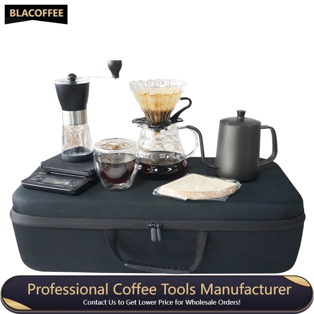 ☕ Brew Your Perfect Cup Anywhere: The Portable Outdoor Travel Coffee Set