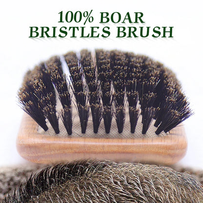 Boar Bristle Hair Brush for Hair Detangle