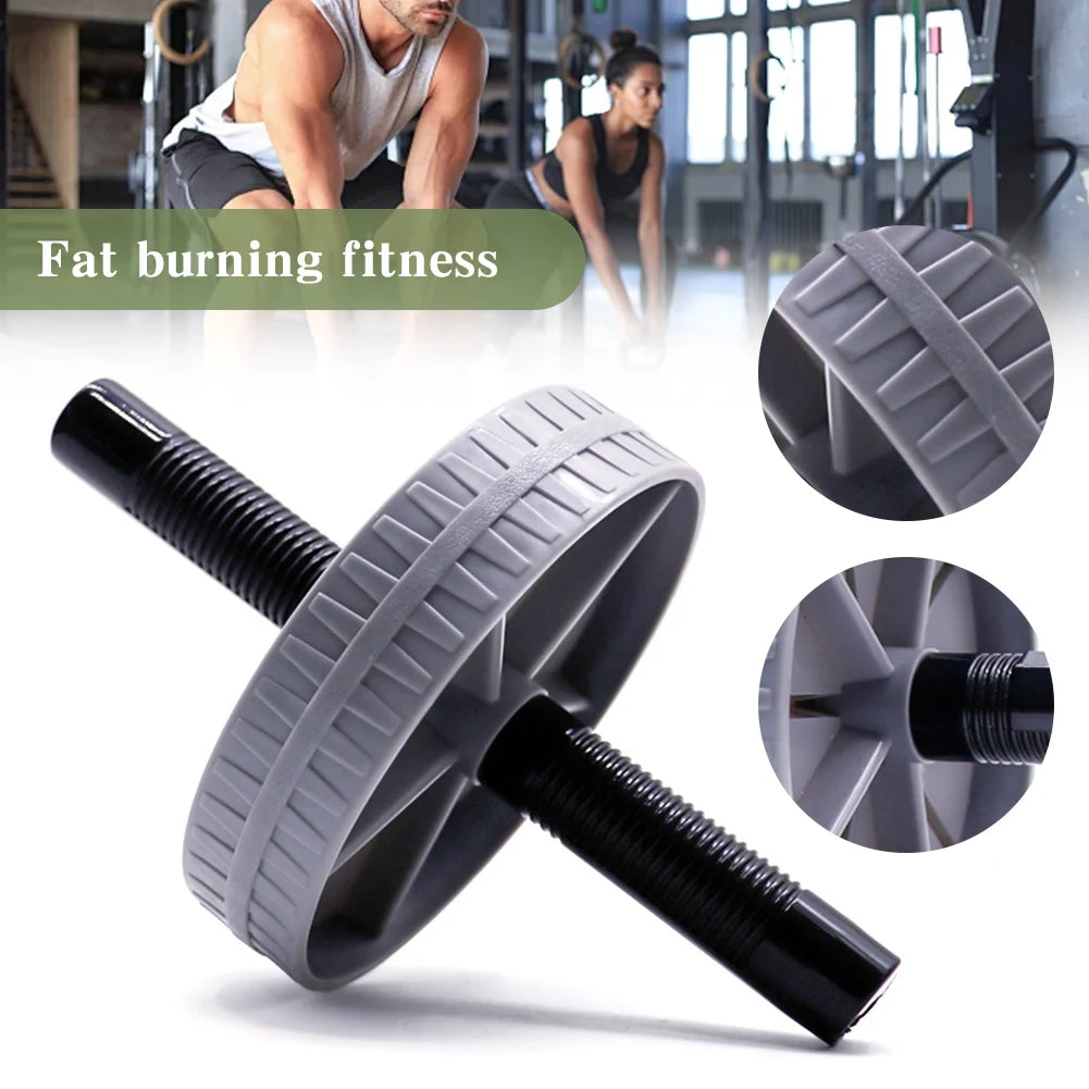 🔥 Carve Your Core with Control: The No-Noise Non-Slip AB Roller Wheel