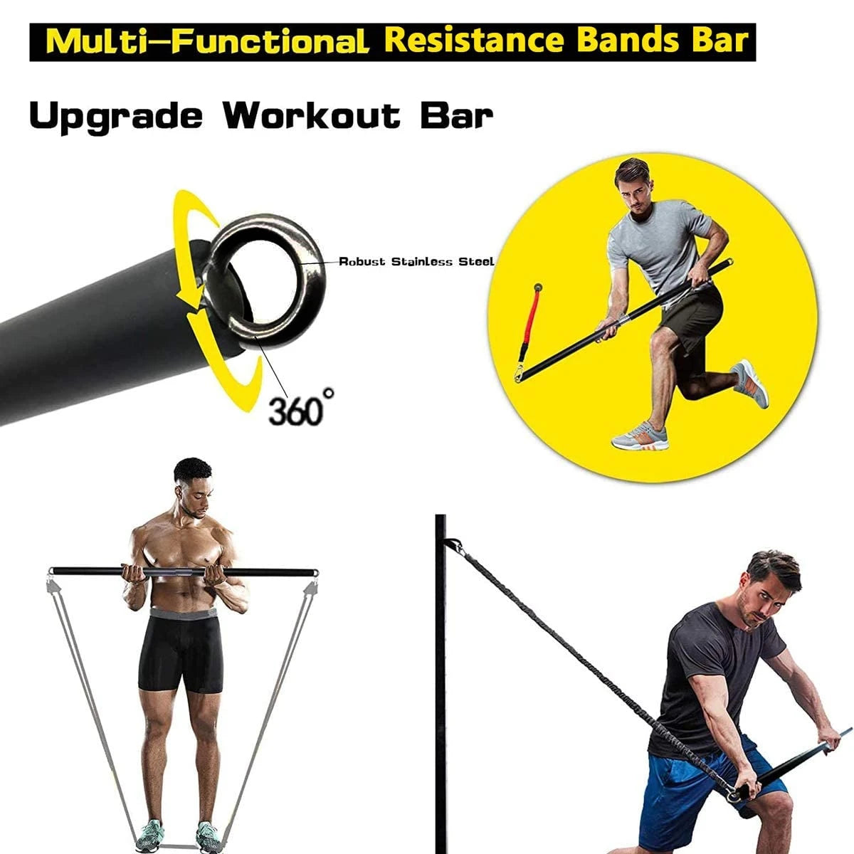🍑 Sculpt Your Silhouette: The Fitness Booty Resistance Elastic Band & Harness Set