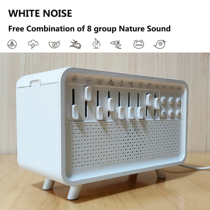 ✨ Master Your Sanctuary: The 4-in-1 Bluetooth Sleep Therapy System