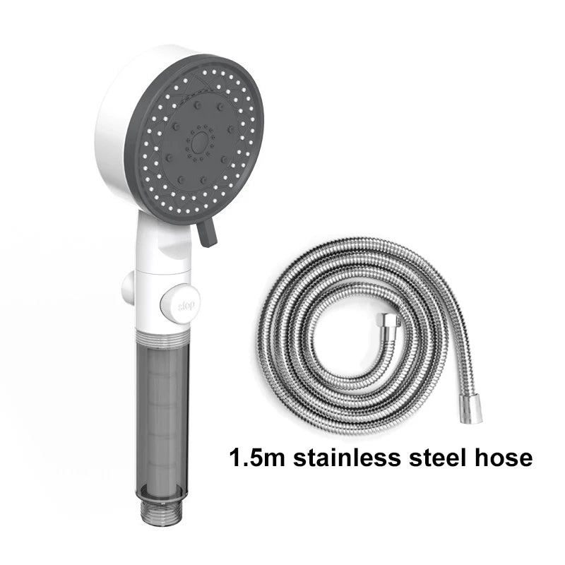 🚿 Revolutionary Relaxation: The High-Pressure 8-Mode Filtered Shower Head