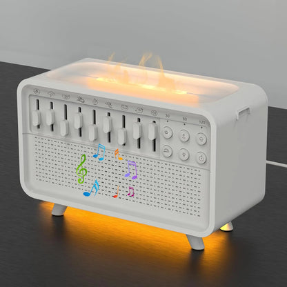 ✨ Master Your Sanctuary: The 4-in-1 Bluetooth Sleep Therapy System