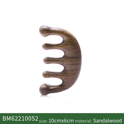 🌿 The Zen Sculptor: Sandalwood Facial & Nose Contouring Massager