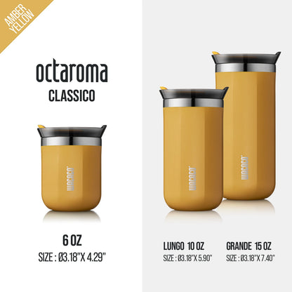☕ Vacuum Insulated Precision: The WACACO Octaroma Double-Wall Stainless Steel Coffee Mug