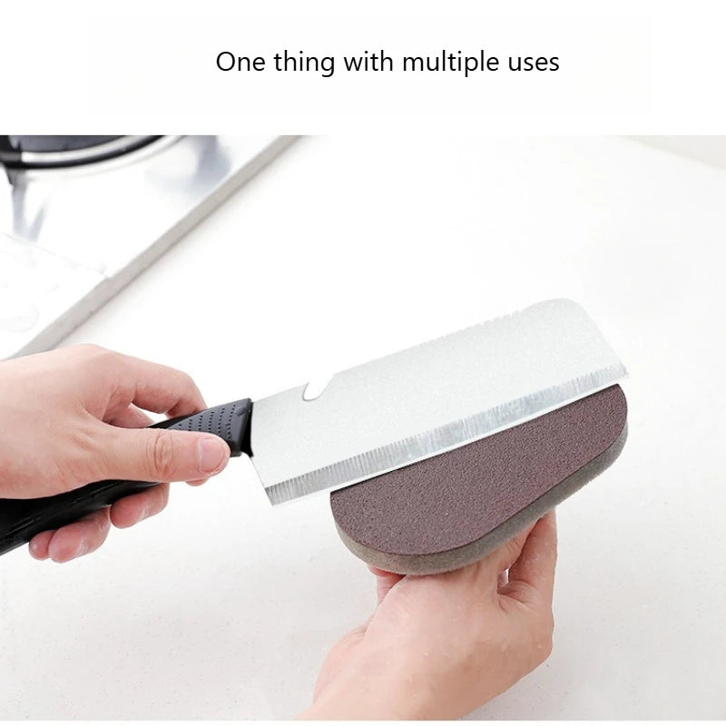 💎 The Deep Restoration: Emery Sponge Wipe with Ergonomic Handle