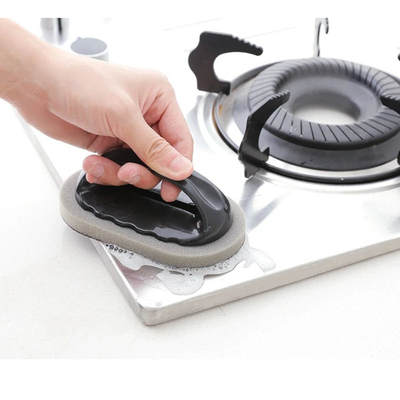💎 The Deep Restoration: Emery Sponge Wipe with Ergonomic Handle