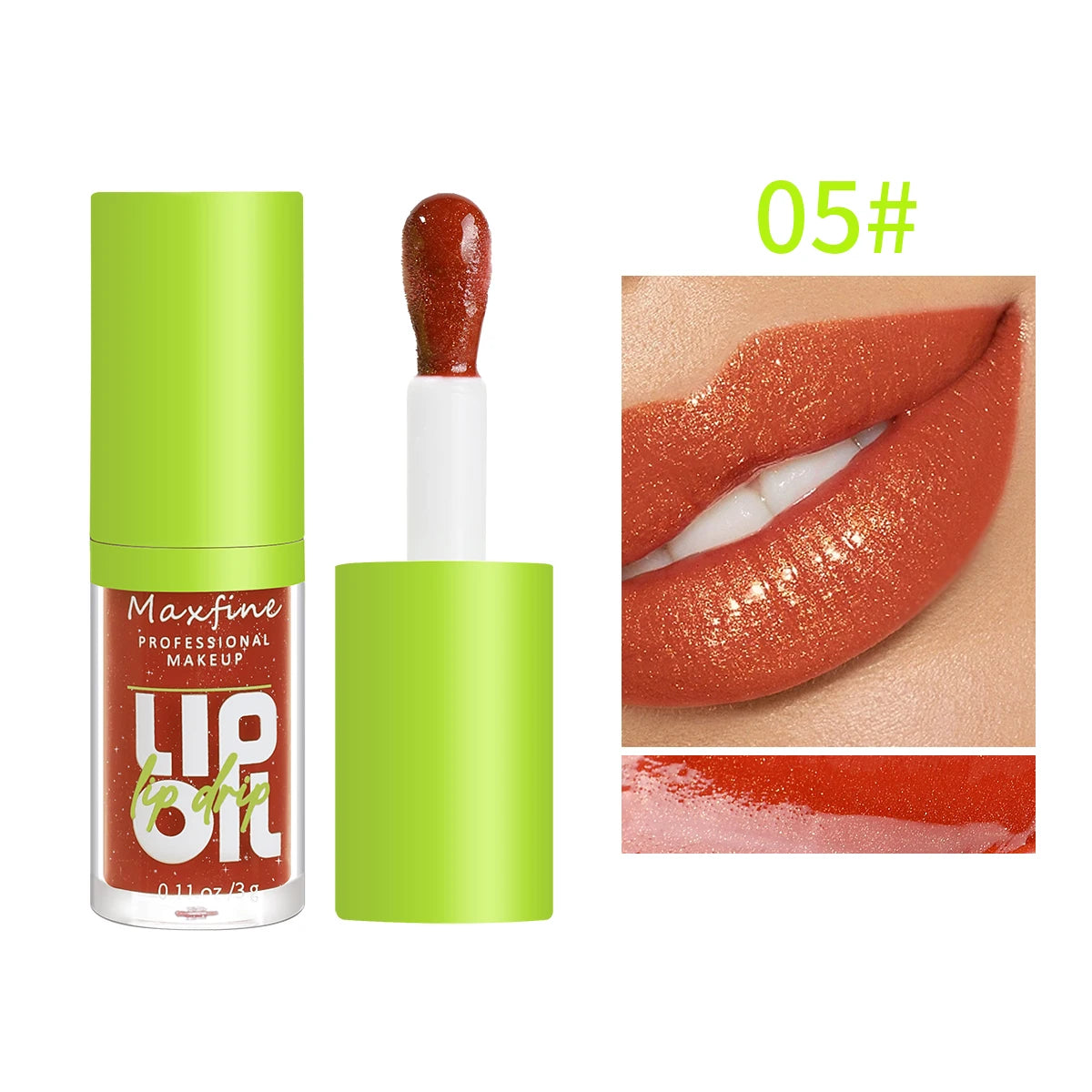 ✨ The Luminous Veil: 6-Tone Transparent Moisturizing Lip Gloss Oil