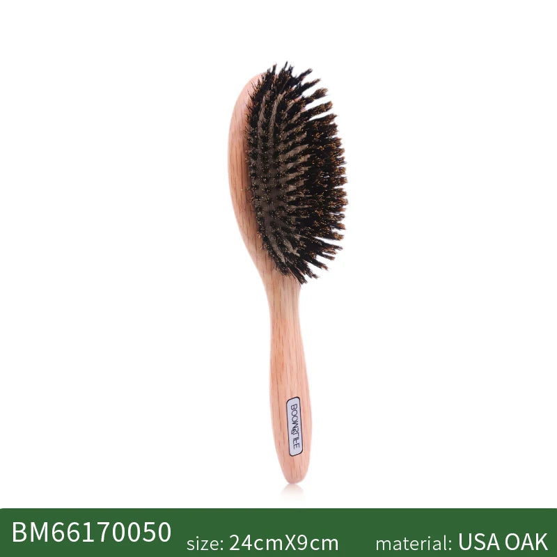 Boar Bristle Hair Brush for Hair Detangle