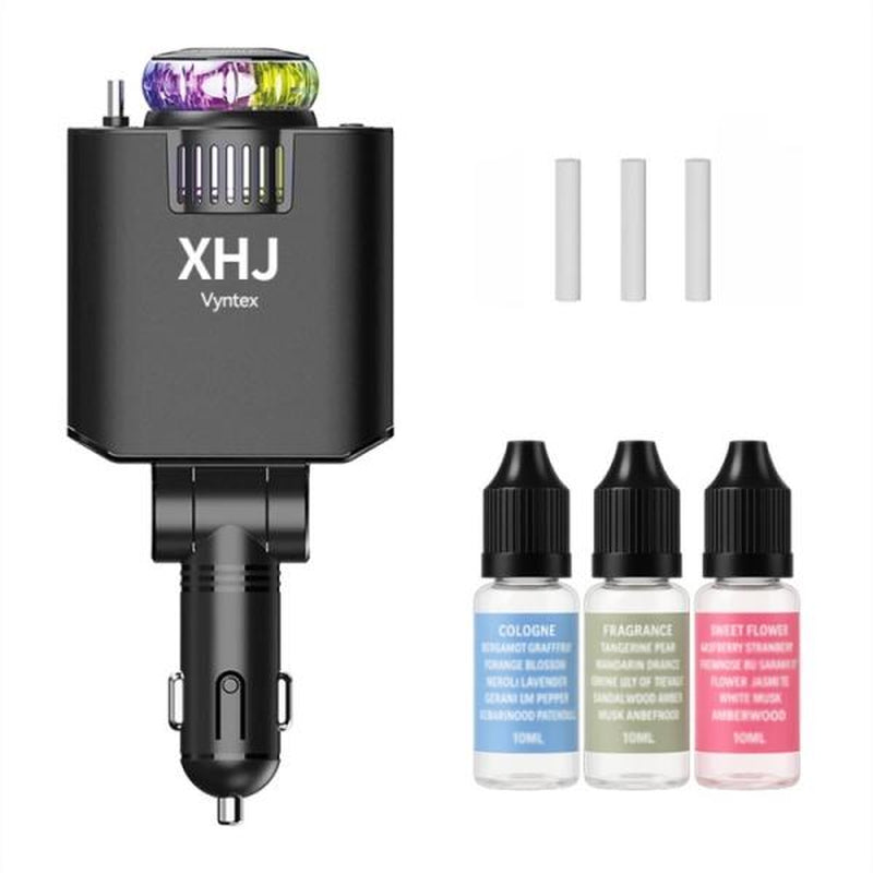 Smart Portable Car Air Freshener with Starlight Diffuser