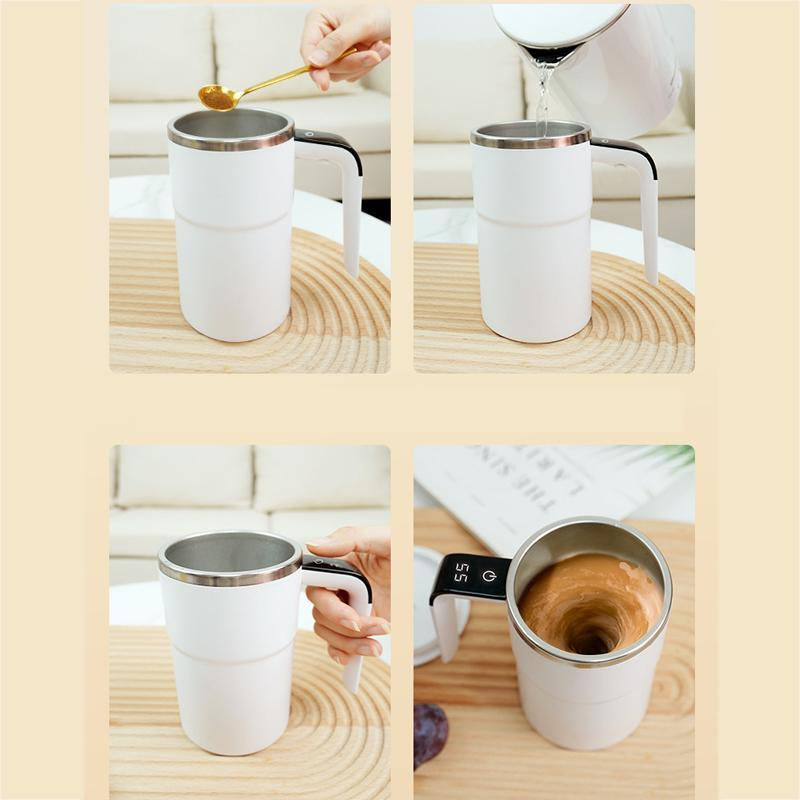 Automatic Stirring Coffee Mug