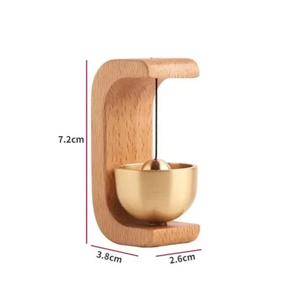 🔔 A Gentle Greeting for Every Guest: The Wooden Wind Chime Doorbell & Entrance Decoration