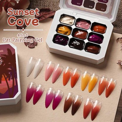 🎨 The Micro-Detail Masterpiece: UR SUGAR 9-Color Gradient & Precision Stamping Gel