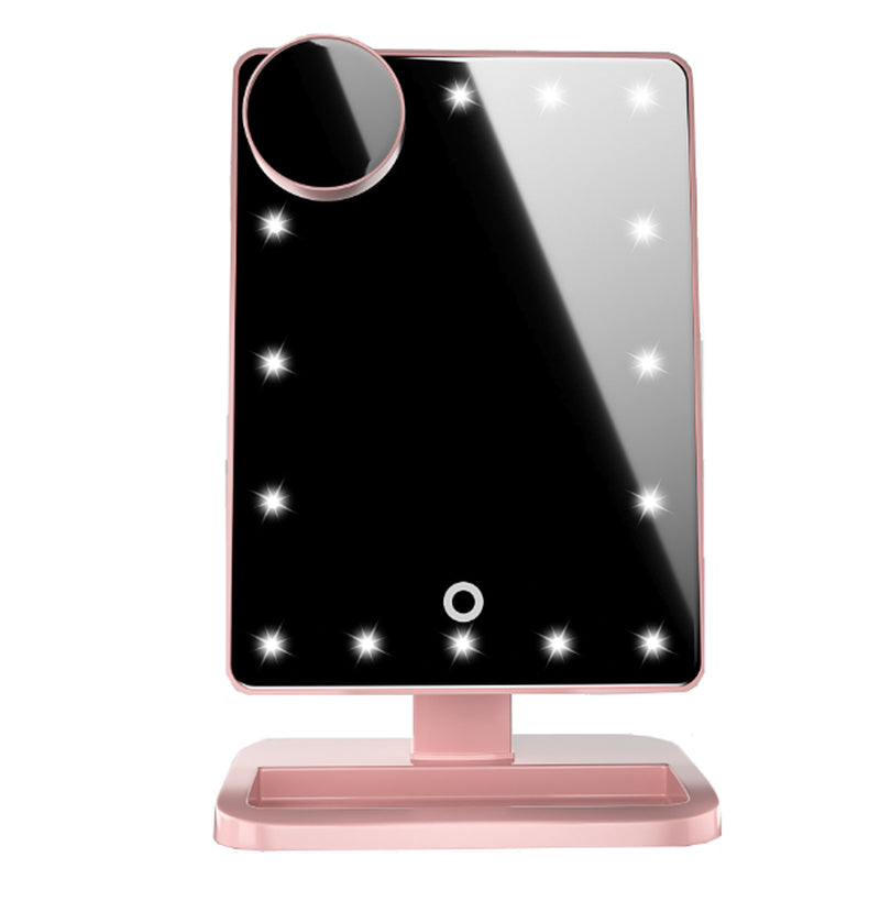 🎭 The Artistry Command Center: Touch Screen Bluetooth LED Makeup Mirror