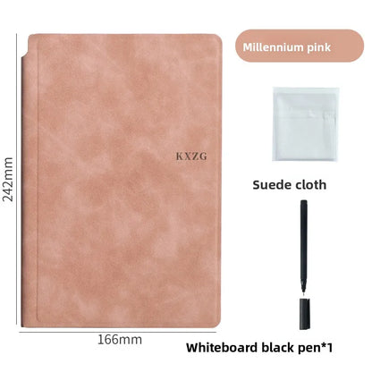 📓 The Infinite Canvas: Reusable Leather Whiteboard Notebook Set