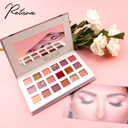 Waterproof Durable Multi Color Eye Shadow