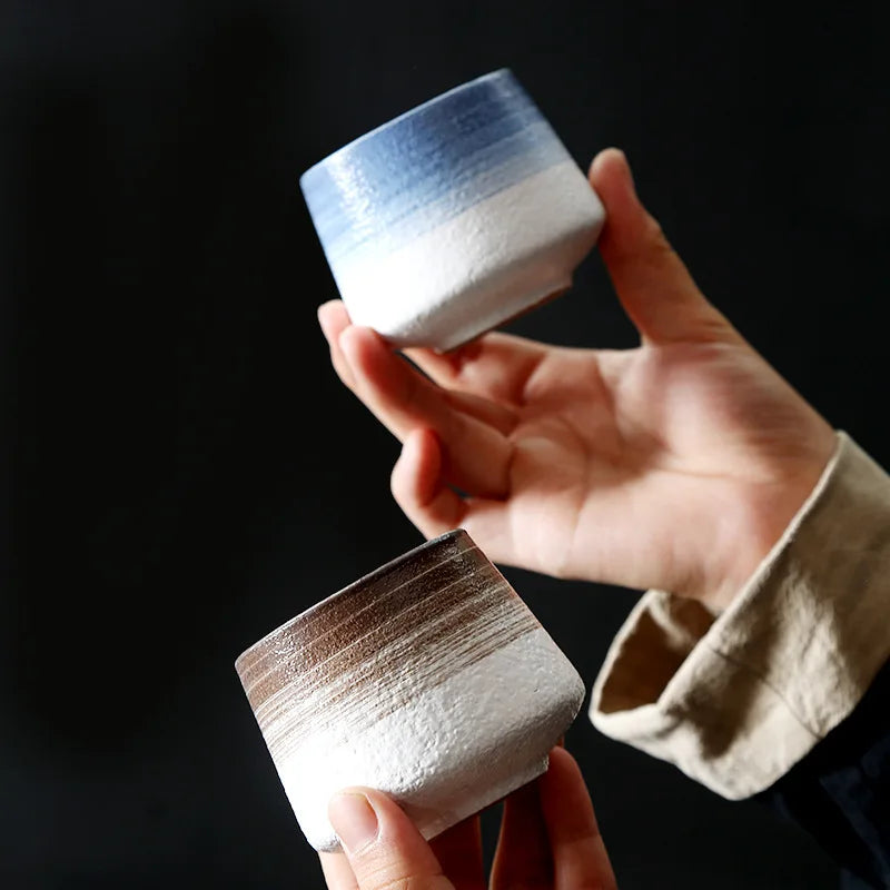 Vintage Ceramic Coffee Cup – Handcrafted Elegance for Every Sip