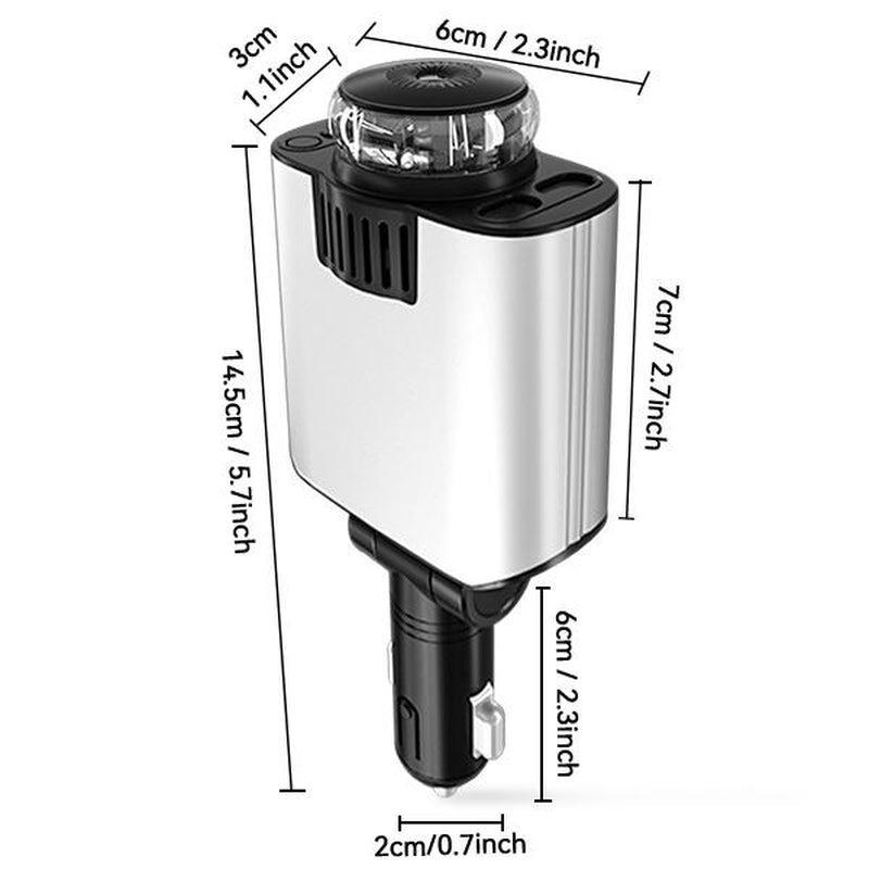 Smart Portable Car Air Freshener with Starlight Diffuser
