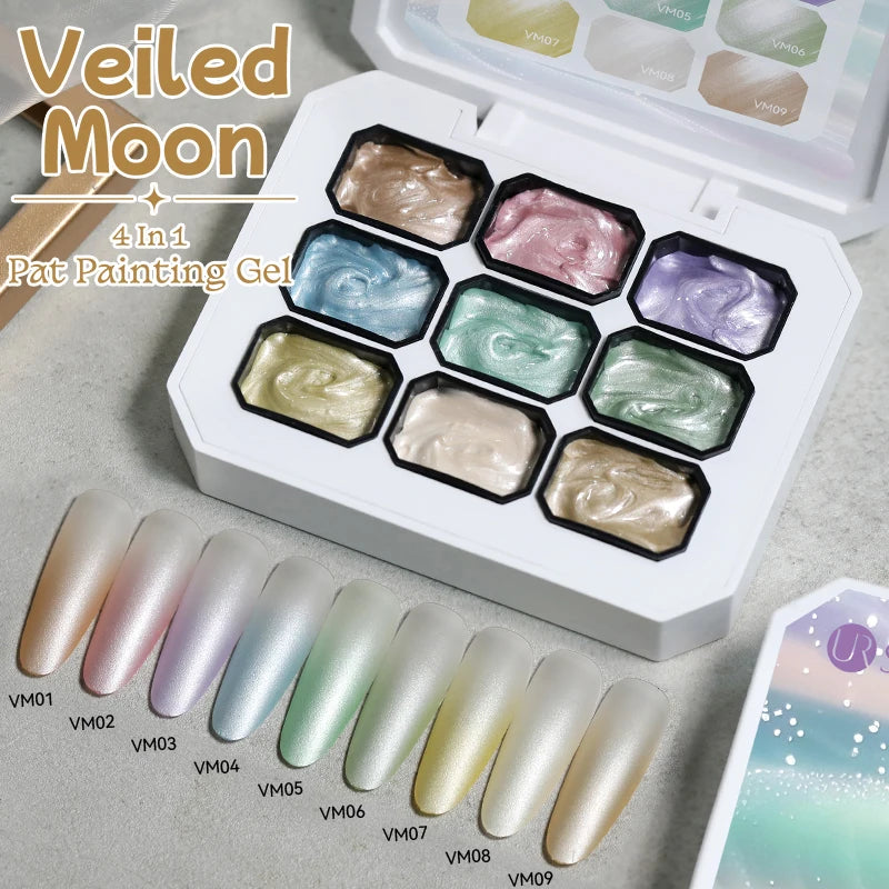 🎨 The Micro-Detail Masterpiece: UR SUGAR 9-Color Gradient & Precision Stamping Gel