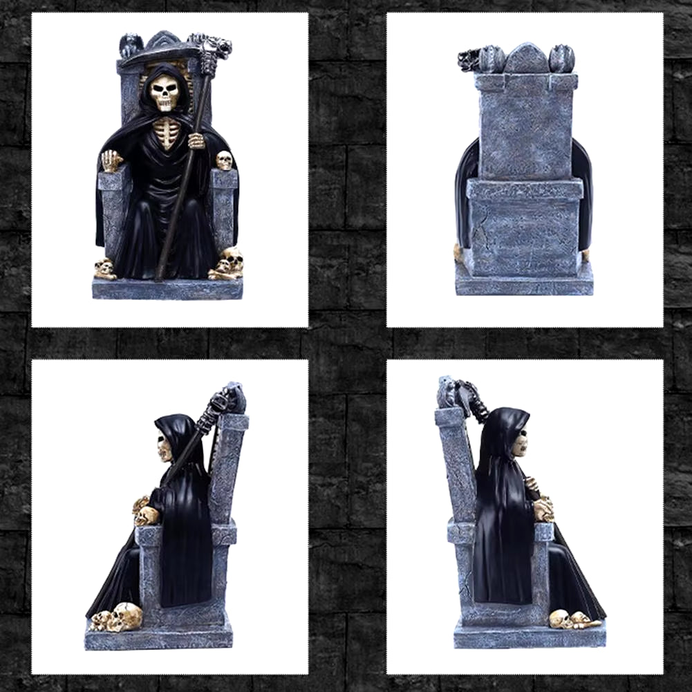 Resin Death Grim Reaper Statue