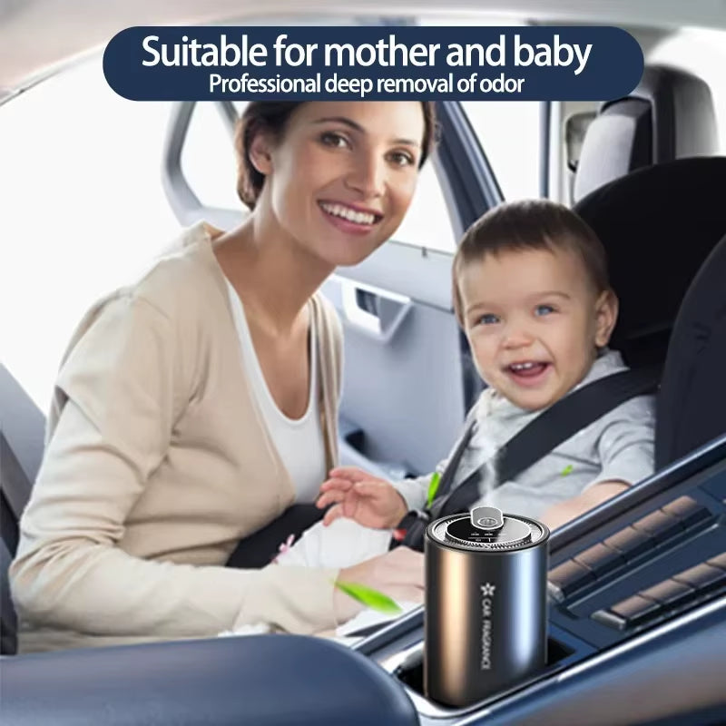 🌌 The Sensory Sanctuary: Smart Car Fragrance Diffuser & Starry Light Humidifier