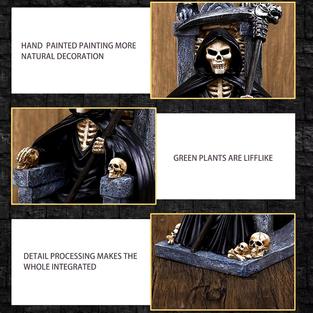 Resin Death Grim Reaper Statue