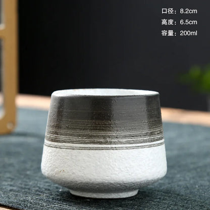 Vintage Ceramic Coffee Cup – Handcrafted Elegance for Every Sip