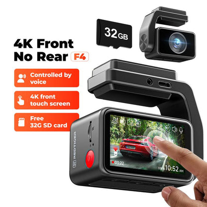 REDTIGER 4K 3 Channel Dash Cam