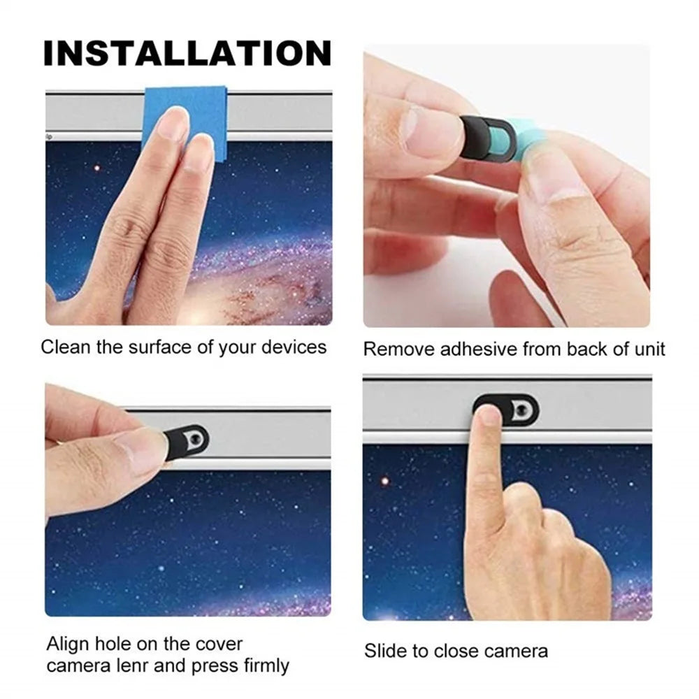 🛡️ The Invisible Guardian: Ultra-Thin Metal Webcam Privacy Slider