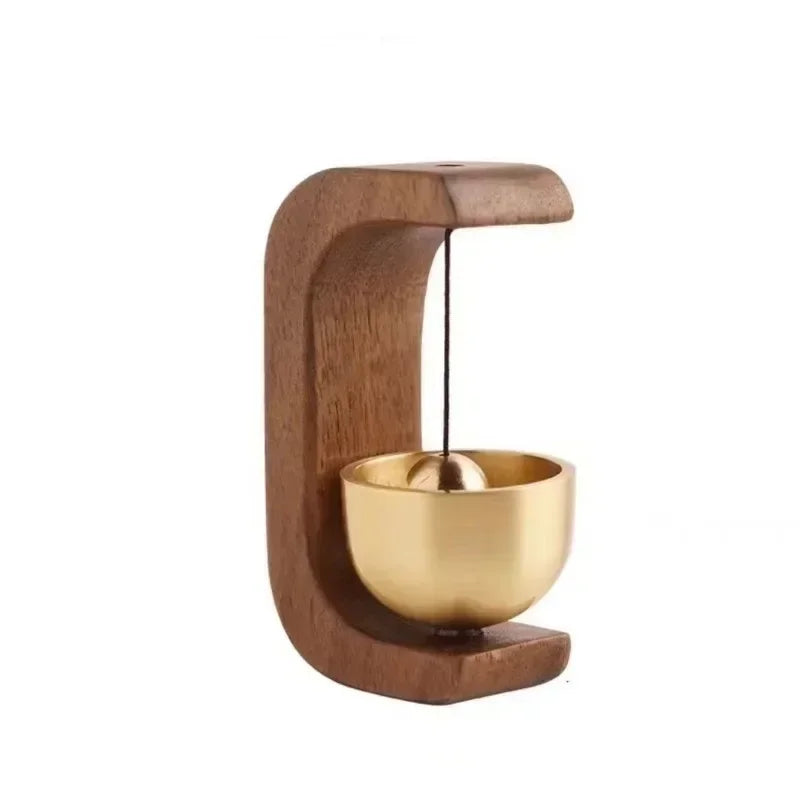 🔔 A Gentle Greeting for Every Guest: The Wooden Wind Chime Doorbell & Entrance Decoration