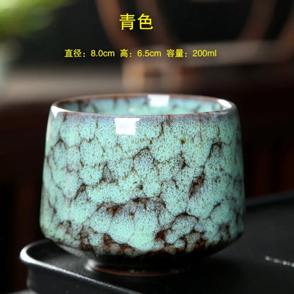 Vintage Ceramic Coffee Cup – Handcrafted Elegance for Every Sip
