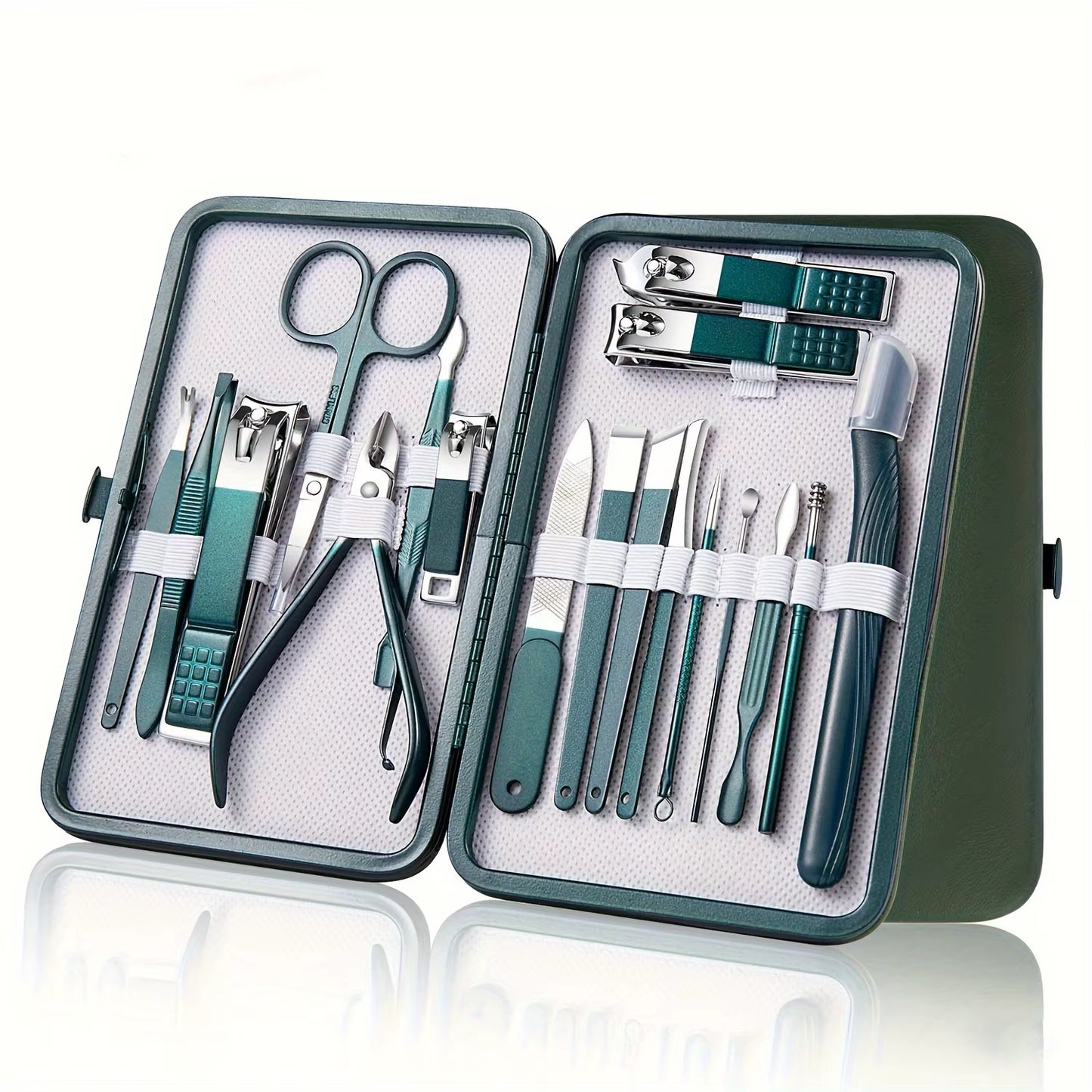 ✂️ The Master Suite: Professional 7-18 Piece Stainless Steel Manicure & Pedicure Set