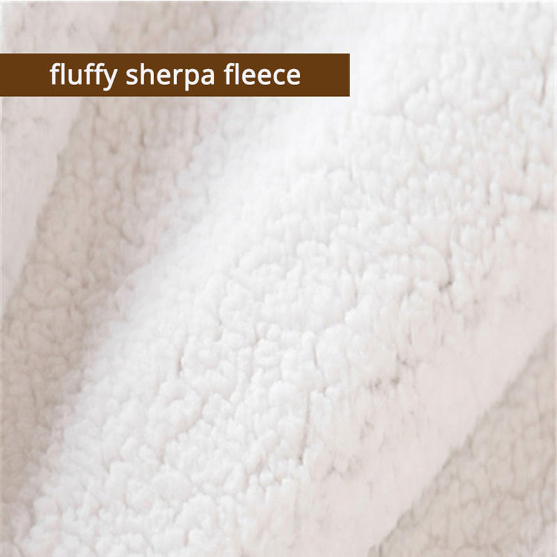 ☁️ Pure Cloud Comfort: The Lambskin Leg & Lap Blanket
