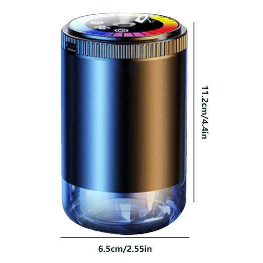 Smart Car Air Fresheners Auto Aromatherapy Perfume with LED Light Romantic Atmosphere Oil Diffuser Car Accessories