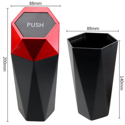 Portable Leak-Proof Mini Trash Can For Car